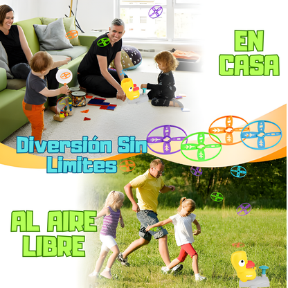 Funny: Juguete lanzador de discos