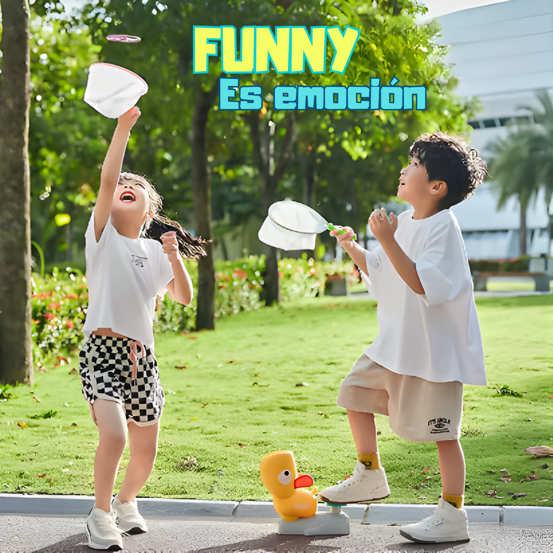 Funny: Juguete lanzador de discos