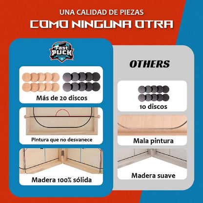 FastPuck | Juego de Mesa de Habilidad y Rapidez