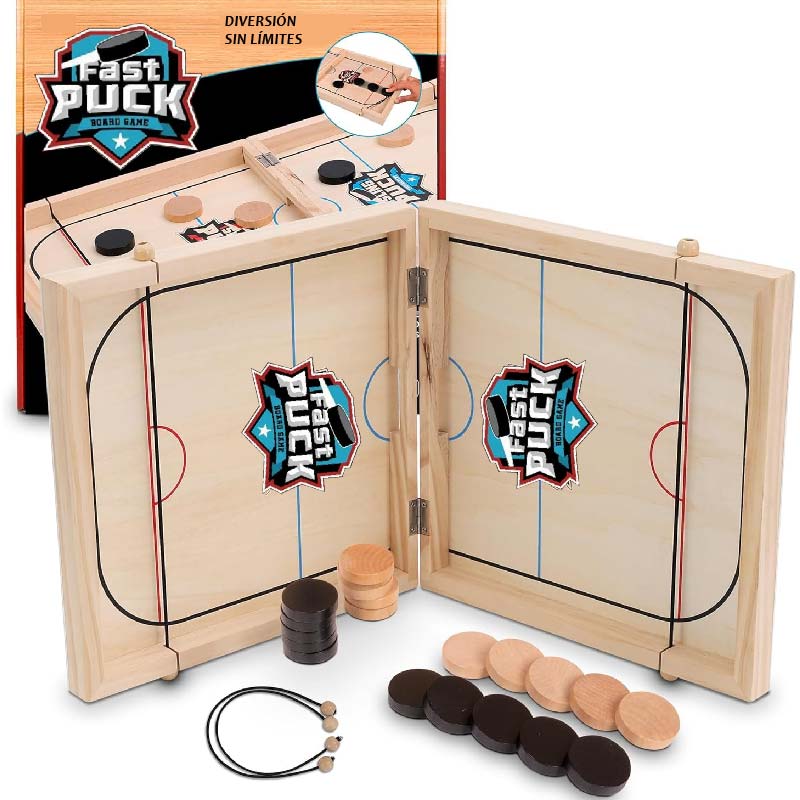 FastPuck | Juego de Mesa de Habilidad y Rapidez