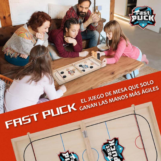 FastPuck | Juego de Mesa de Habilidad y Rapidez